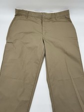 Red Kap Work Pants Khaki PT2CKHN Men  s 40x30 Industrial Uniform Trousers EUC