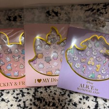Disney Store Disney Character Sticker Set 3 Unused Sealed 14 