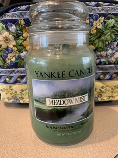 Yankee Candle Meadow Mist RETIRED Jar/Candle 22 oz NEW