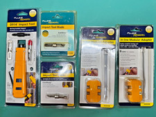 LOT Fluke Networks 10051501 D914 Impact Tool  Blades, in-line modular Adapters