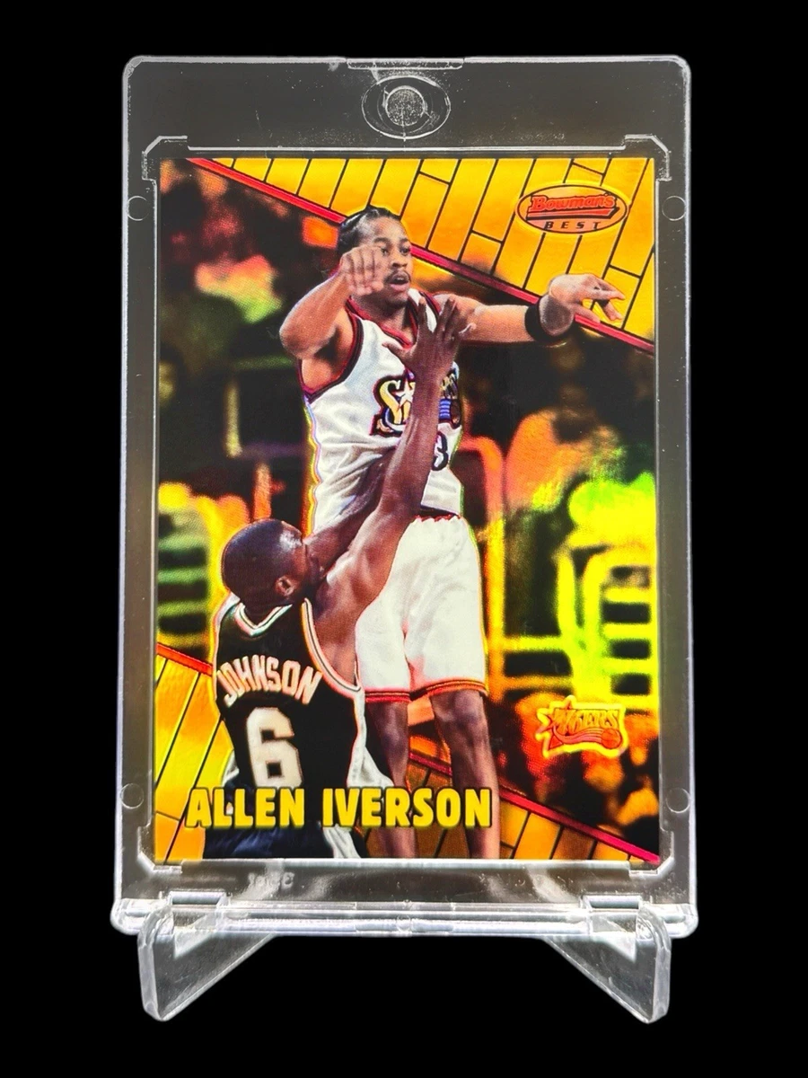Bowman Allen Iverson Basketball Sports Trading Cards & Accessories