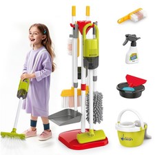 Kids Cleaning Toys Set,14PCS Toddler Cleaning Toys with Broom and Dustpan Mop...