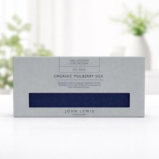 John Lewis Ultimate Collection Organic Mulberry Silk Eye Mask - New & Sealed