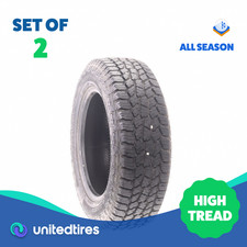 Set Of 2 Used Lt 22565r17 Yokohama Geolandar At4 G018 107103s - 1532 Set Of 2 Used Lt 22565r17 Yokohama Geolandar At4 G018 107103s - 1532