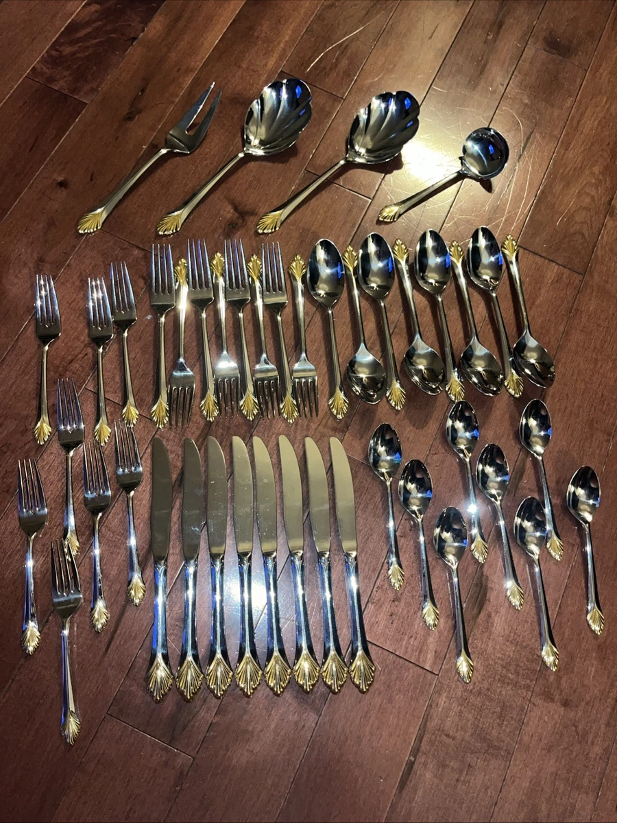 【ALBINA】太陽のミラー シルバーとゴールドのセット　FUKA Yamazaki Japan Single Flatware Pieces for sale | eBay