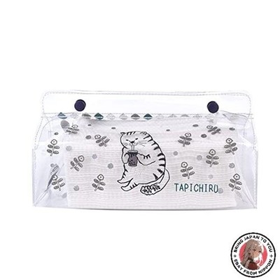 NEW Kusuguru Japan Vinyl Tissue Cover Tapichil