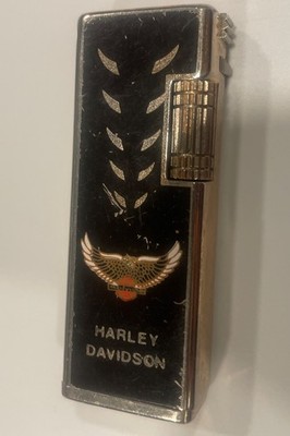 HARLEY DAVIDSON LIGHTER MADE IN KOREA VINTAGE COLLECTIBLE HD Eagle Goldtone