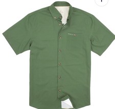 PROPERLY TIED Sportsman Field Shirt - Olive - NWT Boys L 14/16