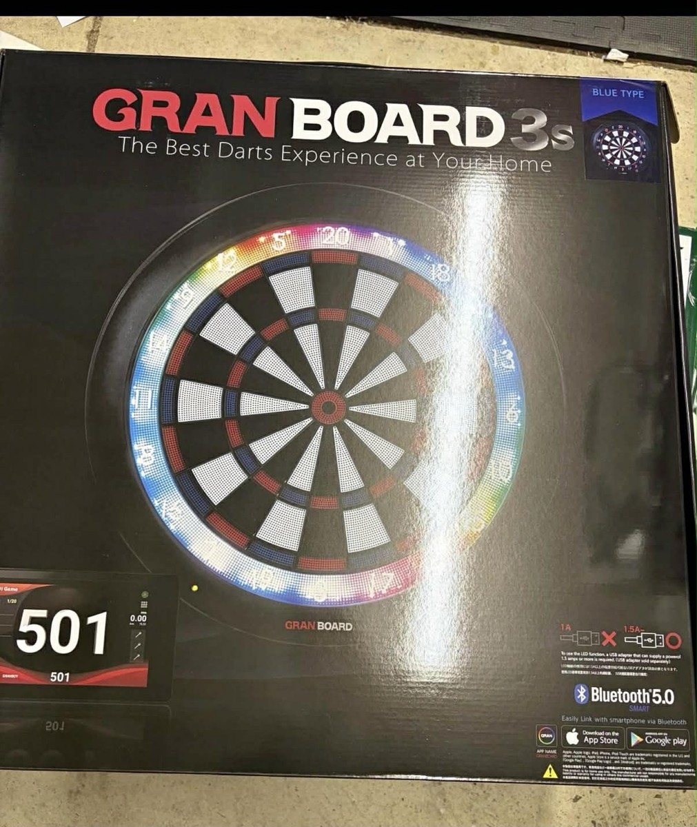 Gran Board 3s Bluetooth Electronic Dartboard - Green for sale
