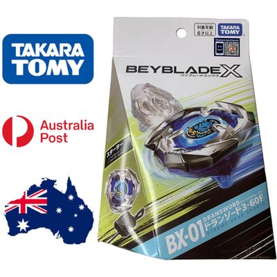 BEYBLADE X BX-01 ドランソード3-60F新品未開封　7個 Takara Tomy BEYBLADE X BX-01 Dransword 3-60F Starter Official AU