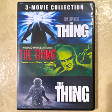The Thing 3-Movie Collection Box Set DVD R Deleted/Ext/Comm
