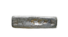 Vintage W E Mowery 10.09 Ounce Silver Finger Bar 999 + Fine St Paul Minnesota 88.21 per troy oz