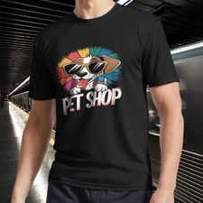 Paws & Rainbows pet s T-Shirt Funny Logo Unisex Men's Size Mode American T-Shirt