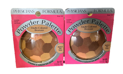 Physicians Formula Powder Palette Multi-Colored Bronzer 1441 Bronzer (Pack of 2)