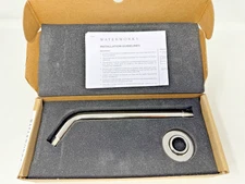 Waterworks 05-99427-18692 Wall Mounted 10-1/2'' Shower Arm and Flange NICKEL New