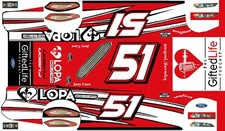  51 Joey Case LOPA Ford Fusion nascar 1/18th scale Decals