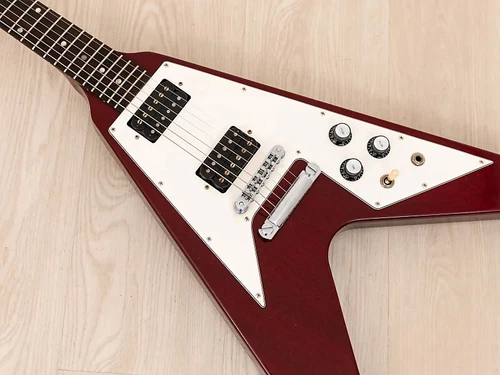 Fast Ship 1998 Flying Electric Guitar V '67 Vintage Reissue Heritage Cherry CH