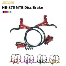 ZOOM HB-875 Hydraulic Disc BrakeXC Bike MTB Front Rear Set Red For SHIMANO