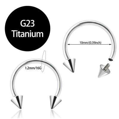 Piercing Nose Ring 16G, Nose Rings for Women C-Shaped and