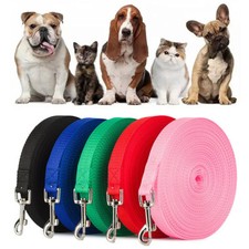 Long Dog Tracking Leash Non Slip Nylon Training Leads Walking Leads Pet Supplies