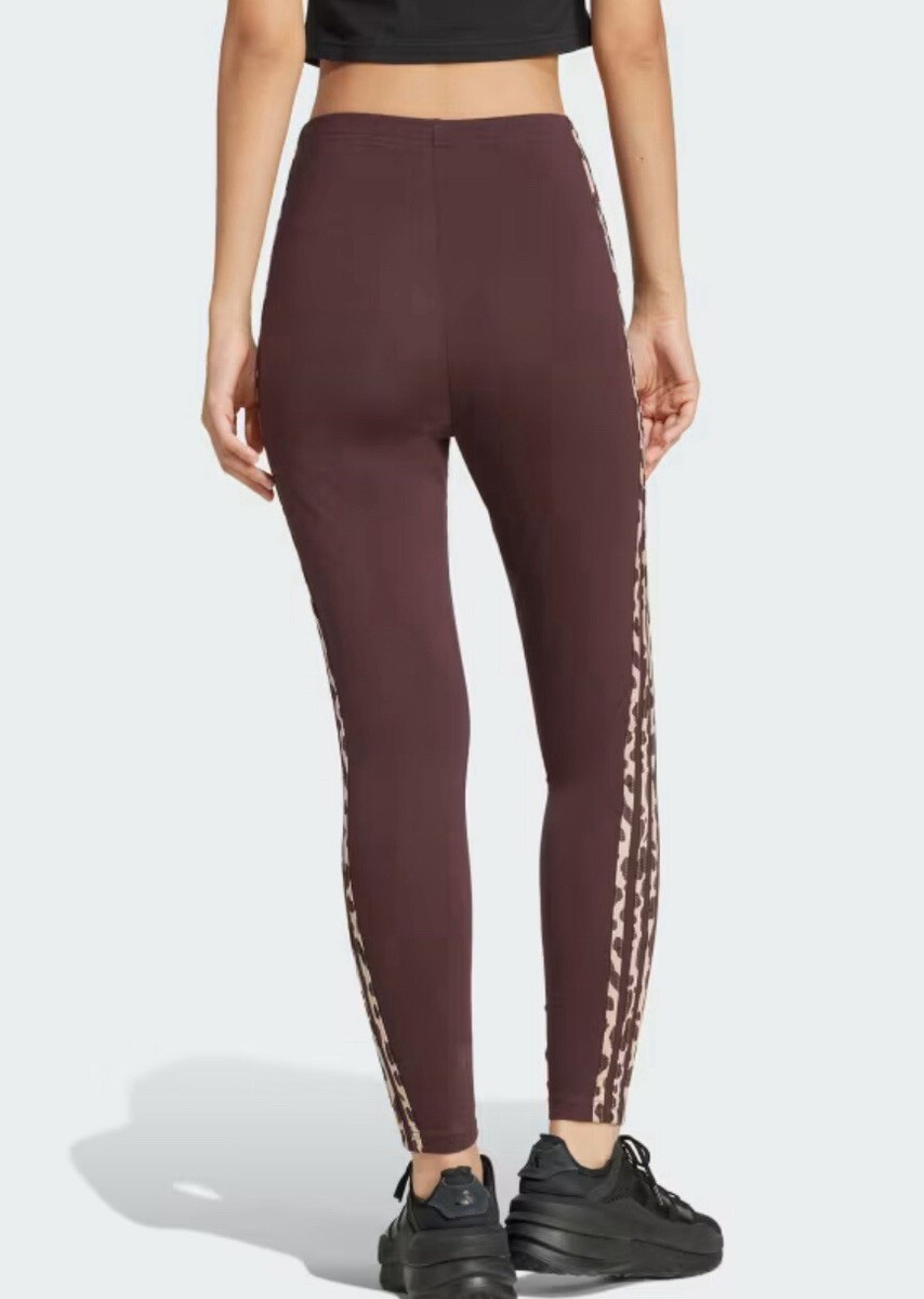 Adidas Women's ESSENTIALS 3-STRIPES ANIMAL PRINT LEGGINGS