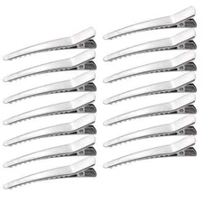 50 Pack 2.36 Inches Hair Clips, Marrywindix Silver Metal Alligator Hair Pins Tee