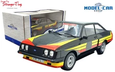 Ford Escort MK II RS 2000 X-Pack Black with decals Model Car Group 1/18