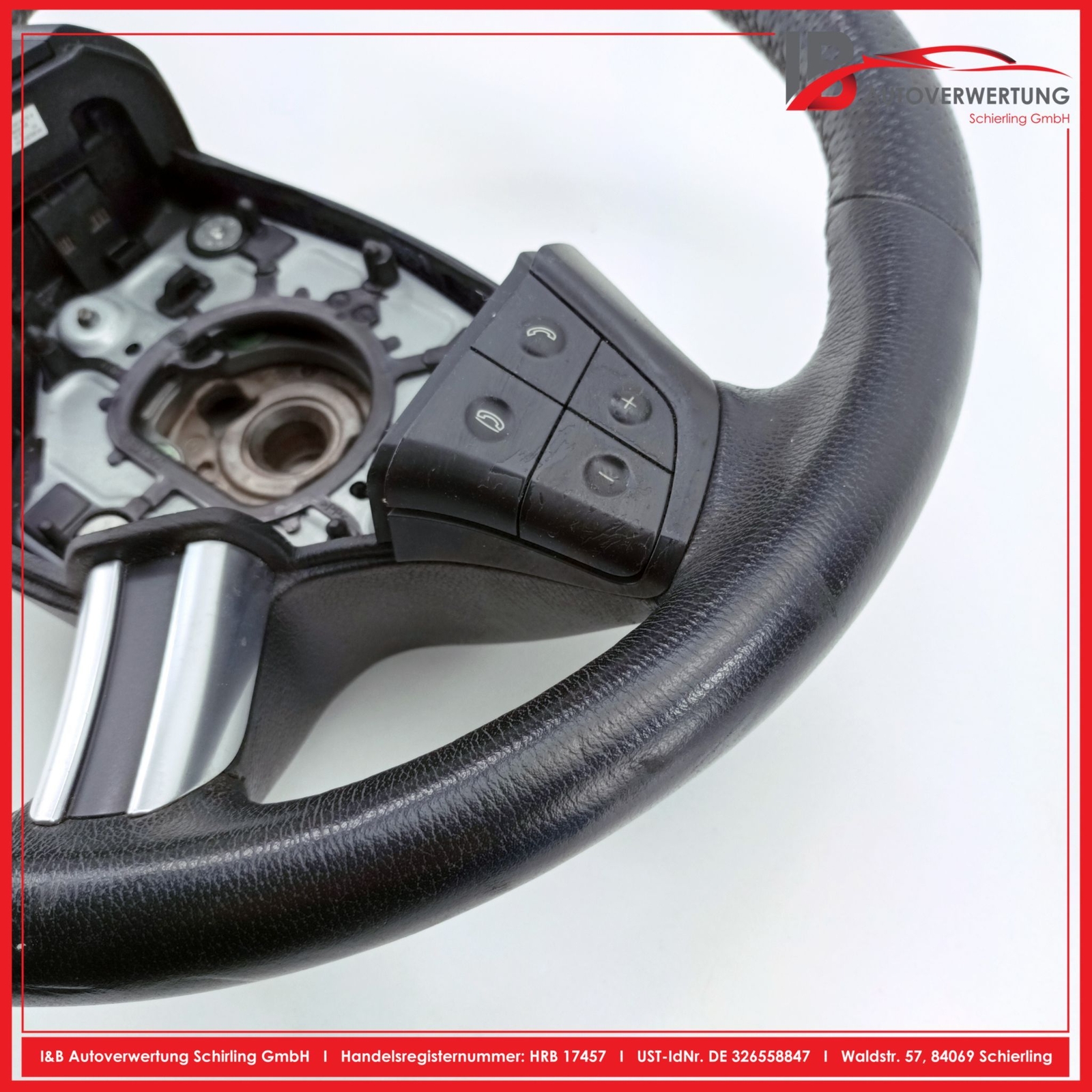 MERCEDES BENZ B-KLASSE W245 Lenkrad LEDER Multifunktion 