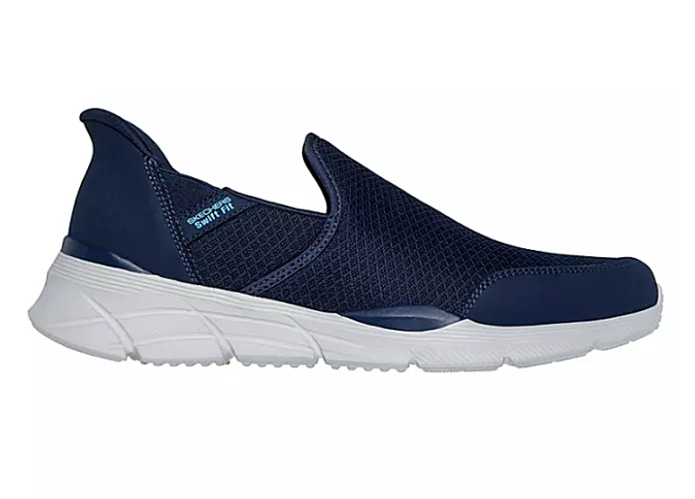 NEW Skechers Men Equalizer Navy Hands Free Swift-Fit Tennis  display picture 1