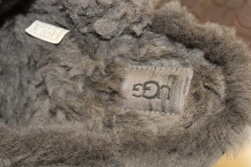 UGG Scuffette II Slippers Womens Size 12 43 Suede Shearling Flat Shoes 1106872 - Picture 18 of 24