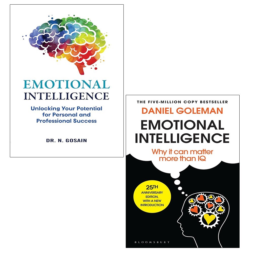 Emotional Intelligence Collection 2 Books Set by Daniel Goleman, Dr. N. Gosain