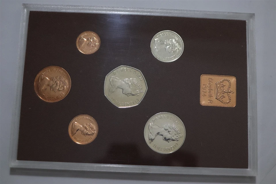 🧭 🇬🇧 UK GB ROYAL MINT 1984 PROOF SET B85 #113 CG39 - Image 3 of 4