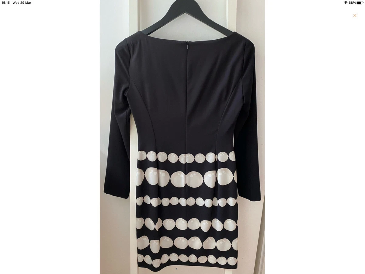 Moschino Cheap and chic black Pearl dress size IT 38
