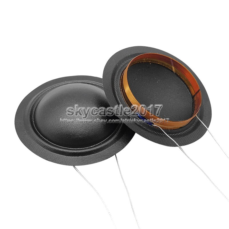 2pcs Tweeter Voice Coil Speaker Silk Sound Film Diaphragm