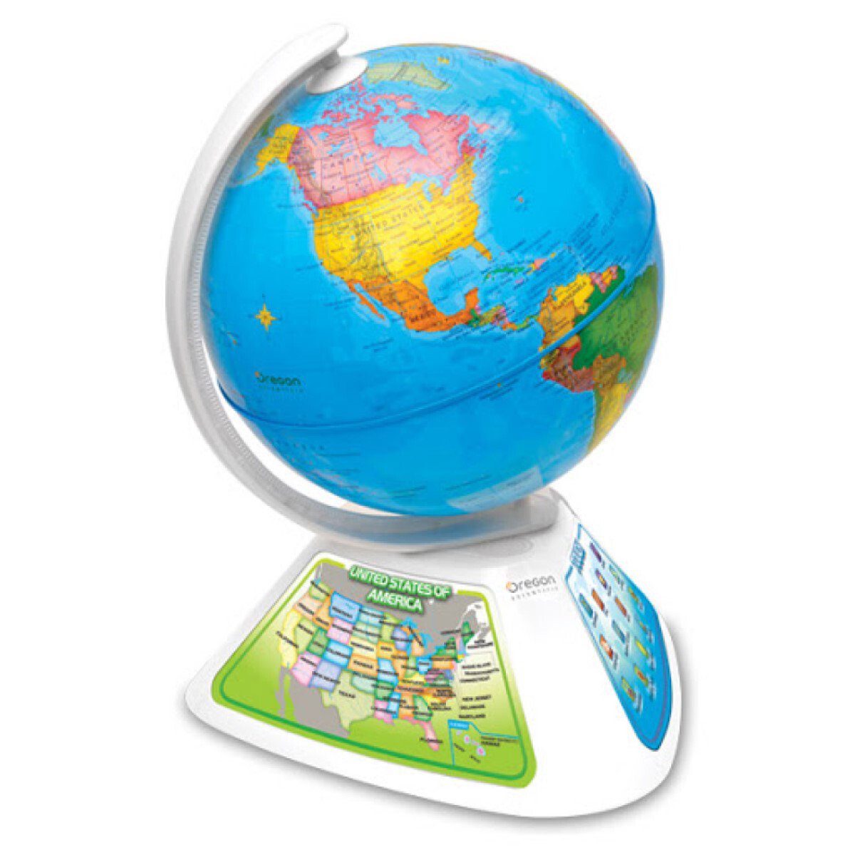 oregon scientific smart globe discovery educational world geography kids