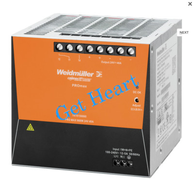 1pcs Weidmüller PRO MAX 960W 24V 40A switching power supply 1478150000