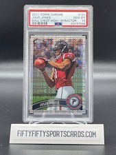 2011 Julio Jones Topps Chrome Xfractor RC #131 PSA 10 Gem Mint