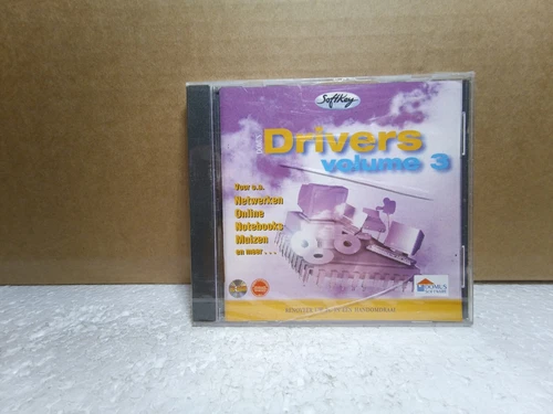 Domus Drivers Volume 3 CD-ROM 1998 Vintage PC Network Mouse Driver Software NEW