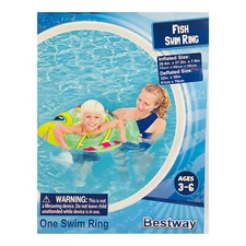 H2OGO! Fish Swim Ring 31.5in x 31.5in x 8.3in