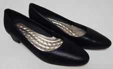 Walking Cradles Mirage Heidi Size US 6 N NARROW Women's Leather Dress Pump Black