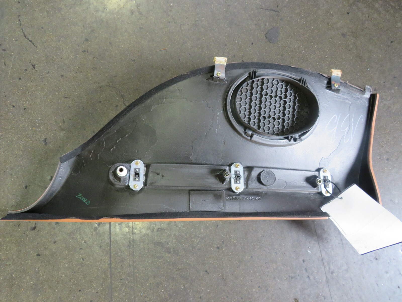 Maserati M128 Coupe, LH, Left, Rear Upper Side Trim Panel, Used, P/N 981210900