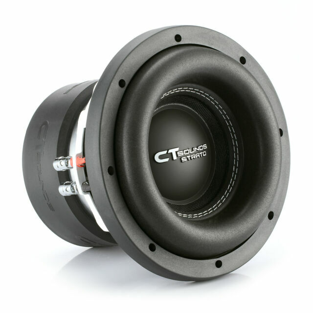CT Sounds STRATO-8-D4 1200 Watt Max Power 8 Inch Car Subwoof