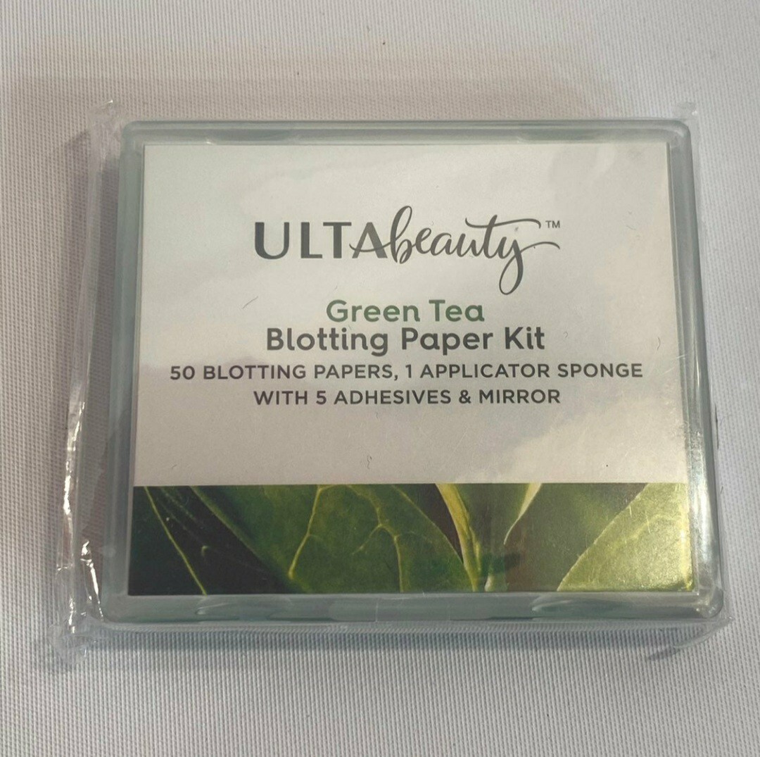 Ulta Beauty Green Tea Blotting Paper Kit eBay