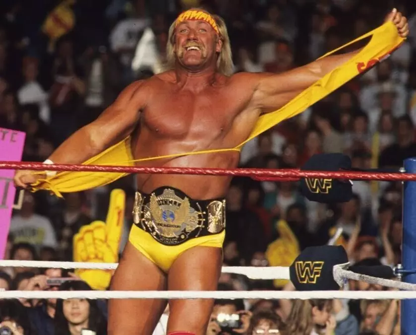 Hulk Hogan UNSIGNED 8x10 Photo BL eBay