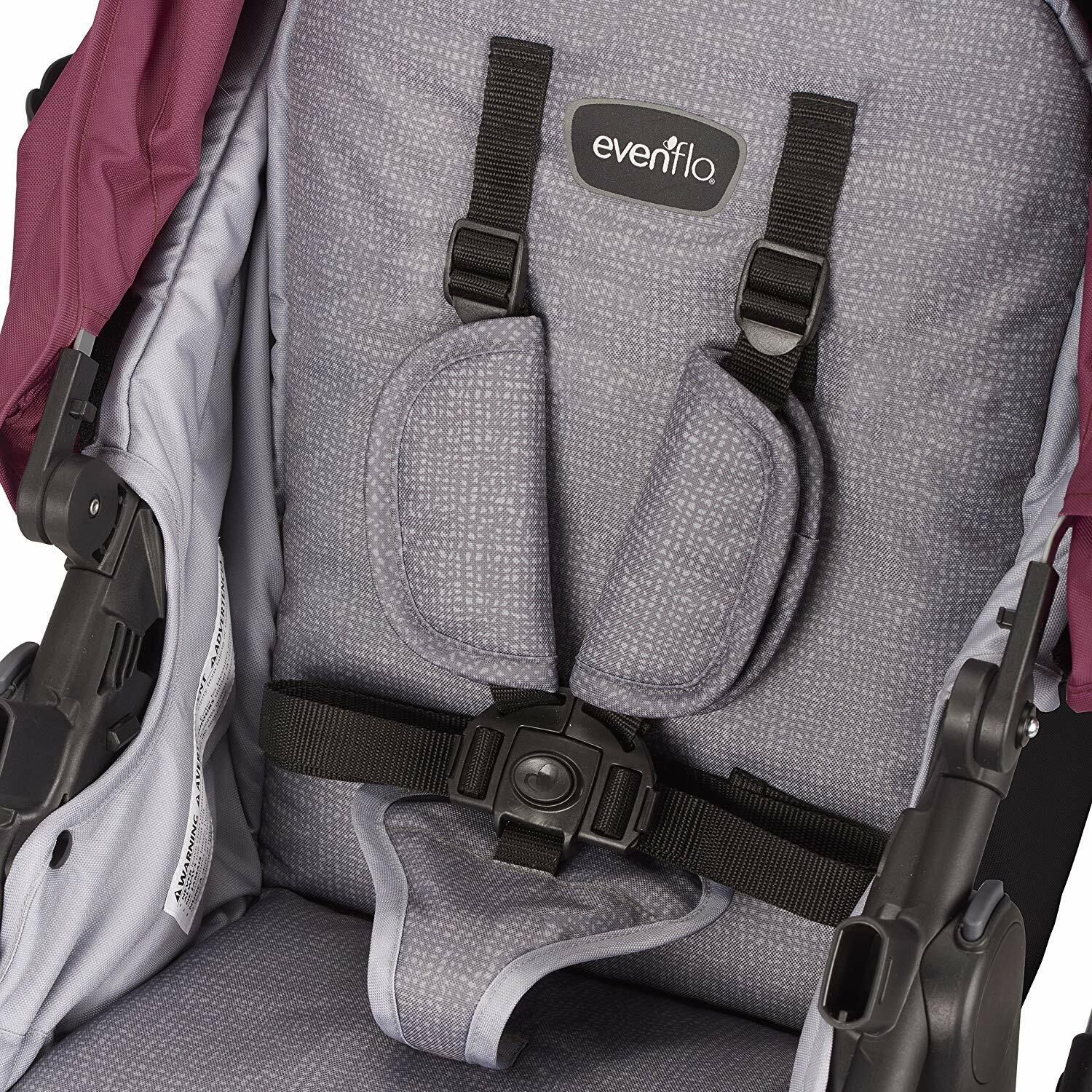 evenflo pivot modular travel system dusty rose