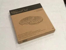 Pampered Chef Microwave Chip Maker #1241 for Homemade Potato Chips -Set of 2 NIB