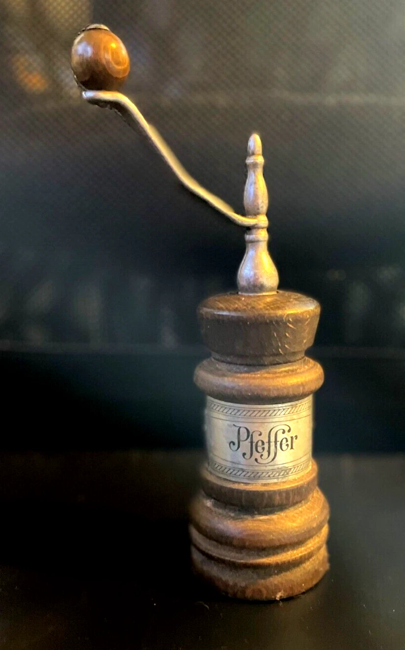 Vintage Zaussenhaus Pepper Pfeffer Grinder - West Germany marking
