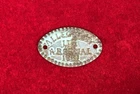 RARE ORIGINAL CIVIL WAR ERA ALLEGHENY ARSENAL 1861 SADDLE DISC