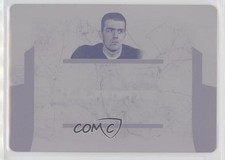 2018 Leaf Ultimate The Card Printing Plate Magenta 1/1 Maurice Richard HOF 7ez