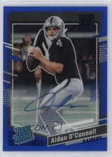 2023 Panini Clearly Donruss Blue Auto 44/99 Aidan O'Connell #51 Auto 0i6o